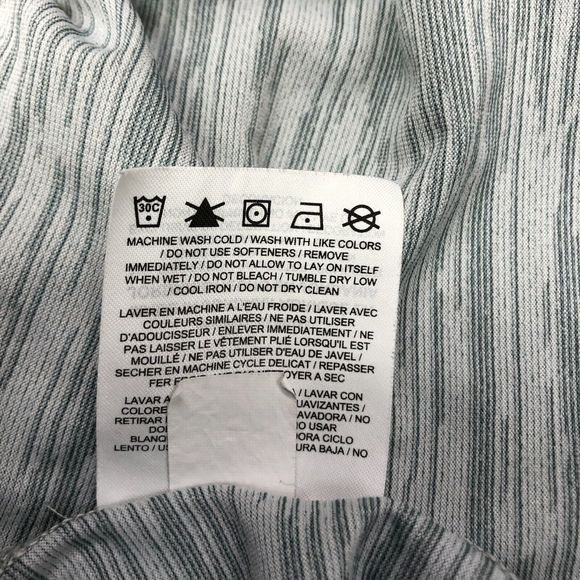 Nike Pro Dri Fit Men Athletic Training T-Shirt Tee Size Large Gray M113 -2 - Picture 7 of 15